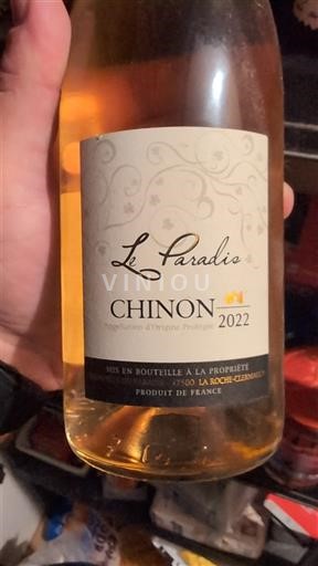 Údolí Loiry Chinon La Roche-Clermault Le Paradis 2022