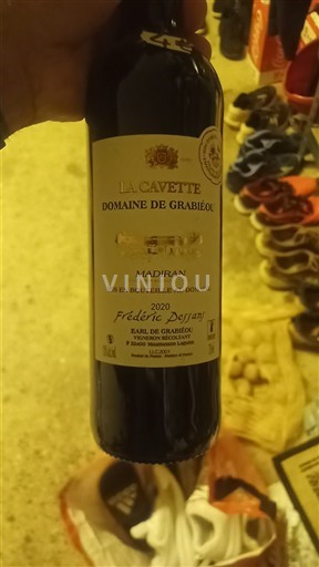 Tây Nam Madiran Domaine Grabiéou La Cavette 2020