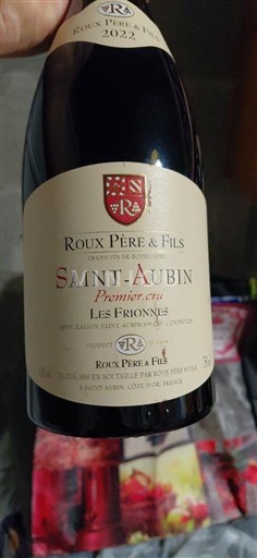Borgogna Saint-Aubin Premier Cru Roux Père & Fils Les Frionnes 2022