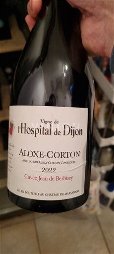 Burgundy Aloxe-Corton Vigne de l'Hospital de Dijon Jean de Berbisey 2022