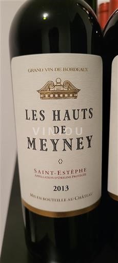 Bordeaux Saint-Estèphe Les Hauts de Meyney 2013