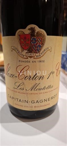 Burgundy Aloxe-Corton Premier Cru Capitain-Gagnerot Les Moutottes 2013