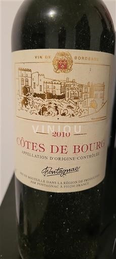 Bordeaux Côtes-de-bourg Fontagnac 2010