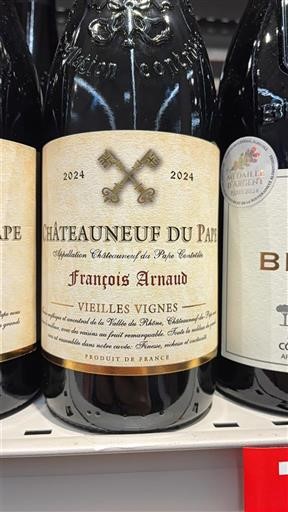 Rona dolina Châteauneuf-du-Pape François Arnaud Vieilles Vignes 2024