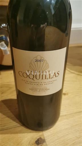 Bordeaux Pessac-Léognan Château Coquillas 2007