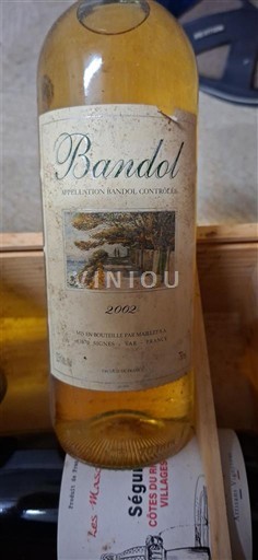 Provence Bandol Château Maillet 2022 2002