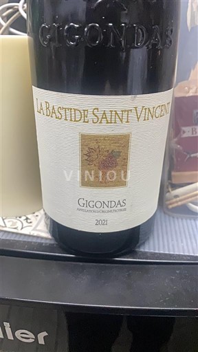 Lugina e Ronës Gigondas La Bastide Saint Vincent 2021