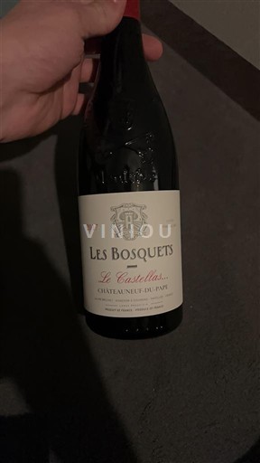 Rhônen laakso Châteauneuf-du-Pape Les Bosquets Le Castellas 2017