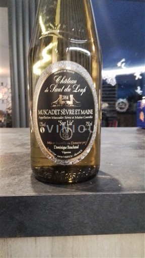 Loirevallei Muscadet-Sèvre-et-Maine Château Saul du Loup Sur Lie 2014
