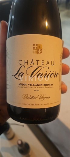Thung lũng sông Loire Anjou Villages Brissac Château La Varière Vieilles Vignes 2020