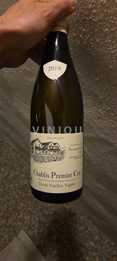 Burgundija Chablis Premier Cru Vocoet et fils Vieilles Vignes 2019