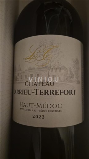 Bordeaux Haut-Médoc Château Larrieu-Terrefort 2022