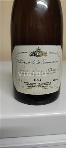Loirevallei Niet gespecificeerd Château La Guimonière 1994