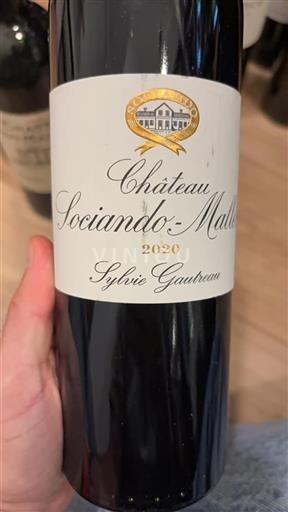 Bordeaux Haut-Médoc Château Sociando-Mallet Sylvie Gautreau 2020