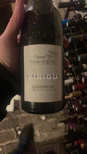 Vale do Ródano Gigondas Château Crom des Pins Les Dessous des Dentelles 2014