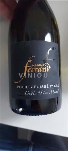 Borgoña Pouilly-fuissé Premier Cru Nadine Ferrand Lise Marie Sin añada