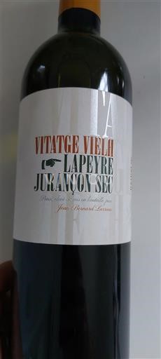 Sudoeste Jurançon Domaine Lapeyre Vitatge Vieilh Não Sazonado