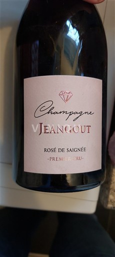 Champagne Premier Cru Jeangout Rosé de Saignée Non-Vintage