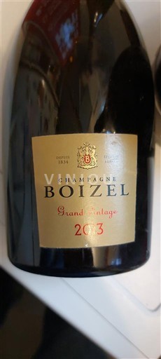 Champagne Boizel Grand Vintage 2013