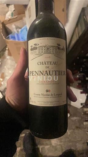 Langvedok Cabardès Château Pennautier 2008