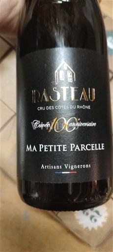 Vale do Ródano Rasteau Artisans Vignerons de Rasteau Ma Petite Parcelle 10e Anniversaire 2024