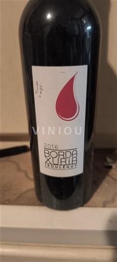 Lounais-Ranska Irouléguy Borda Xuria 2016