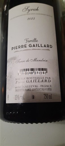 Alperna och Rhône-länderna Rhodendalarna Famille Pierre Gaillard Terre de Mandrin 2023