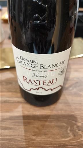 Rhônetal Rasteau Domaine Grange Blanche L'Héritage 2022