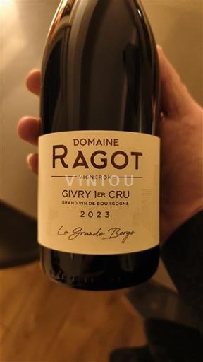 Borgoña No especificado Premier Cru Domaine Ragot La Grande Berge 2023