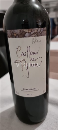 Sudoeste Madiran Cailloux de Pyren 2011