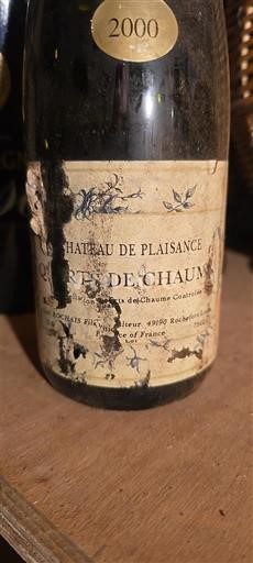 Thung lũng sông Loire Quarts de Chaume Château Plaisance 2000