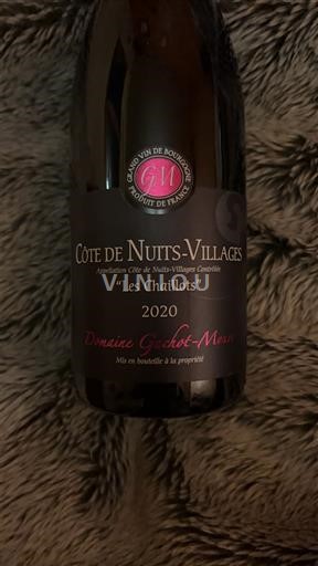 Burgundsko Côte de nuits villages Domaine Gechot-Moinet Les Chaillots 2020