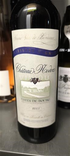 Bordeaux Côtes-de-bourg Château Nodoz Vieilles Vignes 2015