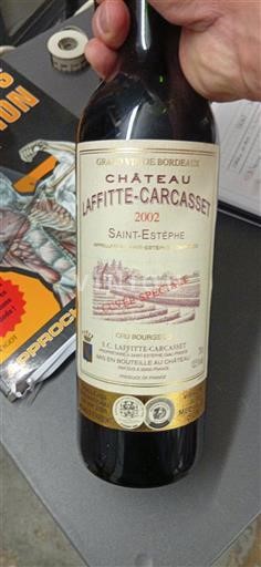 Bordeaux Saint-Estèphe Château Laffitte-Carcasset 2002