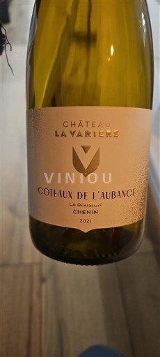 Loirevallei Coteaux-de-l'Aubance Château La Varière La Division Chenin 2021