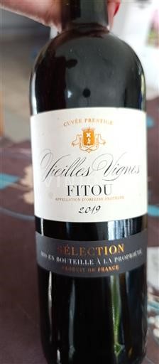 Languedoc Fitou Cuvée Prestige Vieilles Vignes 2019