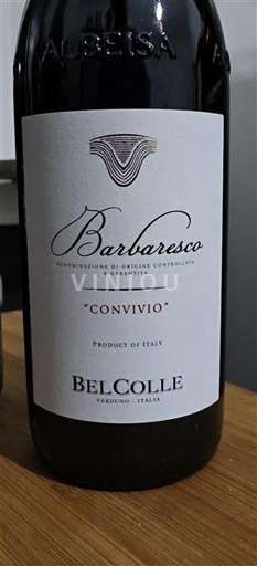 Piemonte Barbaresco Bel Colle Convivio 2021
