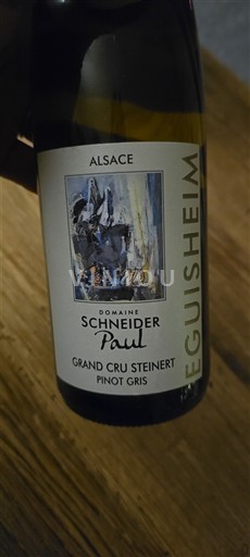 Alsazia Non specificato Grand Cru Domaine Paul Schneider Grand Cru Steinert 2018