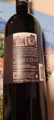 Bordéus Château Boyer Fourcade 2020