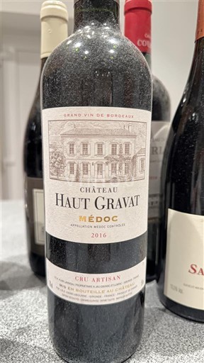 Bordeaux Médoc Château Haut Gravat 2016