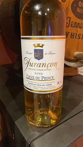 Sudoeste Jurançon Croix du Prince 2019