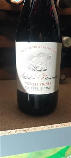 Rona dolina Côtes-du-Rhône Haut de Saint-Pancrace Vieilles Vignes 2023