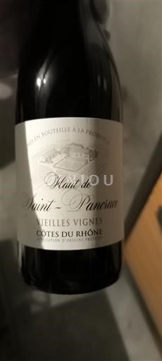 Thung lũng Rhône Côtes-du-rhône Haut de Saint-Pancrace Vieilles Vignes 2023