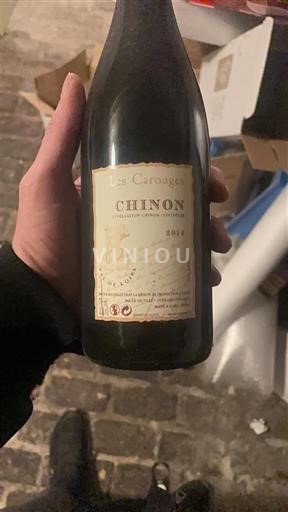 Údolí Loiry Chinon Les Carouges 2014