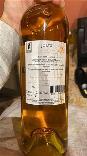 Sudoeste Jurançon Jolys 2017