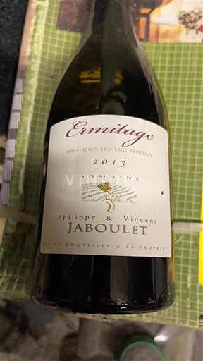 Rhônevallei Hermitage Domaine Philippe & Vincent Jaboulet 2013