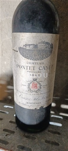 Bordeaux Pauillac Grand Cru Château Pontet-Canet 1945