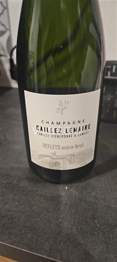 Sparkling Wines Blanc extra-brut Reflets Cailléz Lemaire Non millésimé France Champagne AOC
