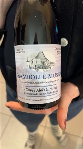 Burgundy Chambolle-Musigny Domaine Bernard Munier Aloïs Girardet 2022