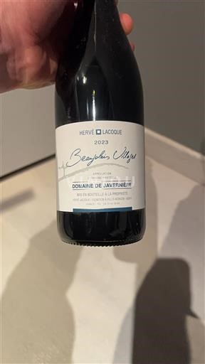 Beaujolais Beaujolais Villages Domaine Javernière 2023